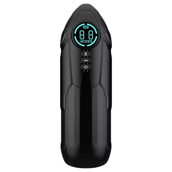 Mroow - masturbateur automatique extensible et vibrant (noir)