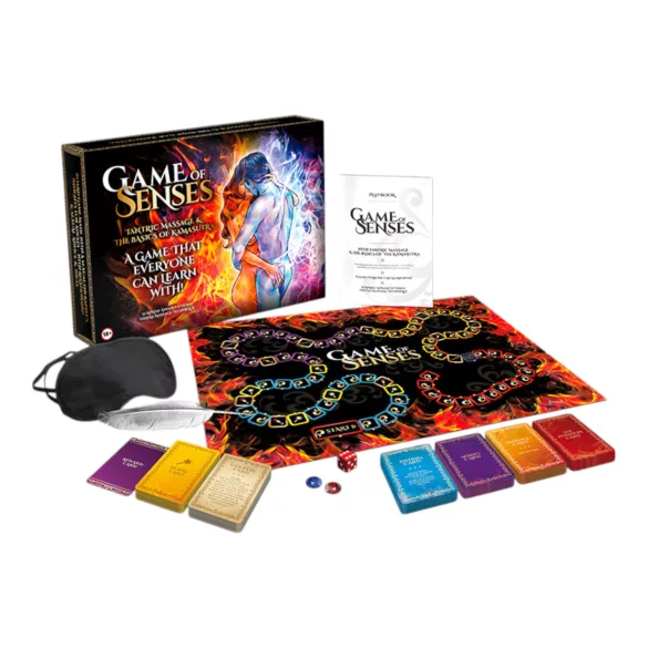 Jeu des Sens - jeu érotique adulte - version anglaise