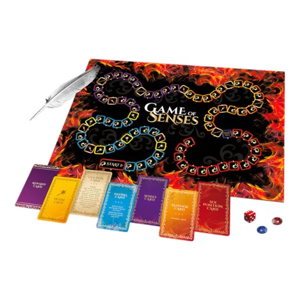 Jeu des Sens - jeu érotique adulte - version anglaise
