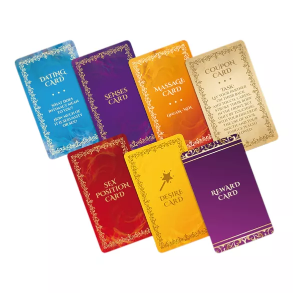 Jeu des Sens - jeu érotique adulte - version anglaise