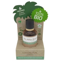   Coconutoil - Huile après-rasage bio - Soin apaisant corps - 50ml