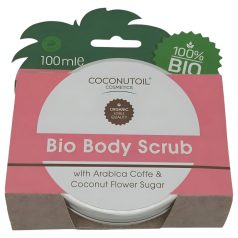   Coconutoil - Gommage corporel bio café sucre de fleur de coco 100ml