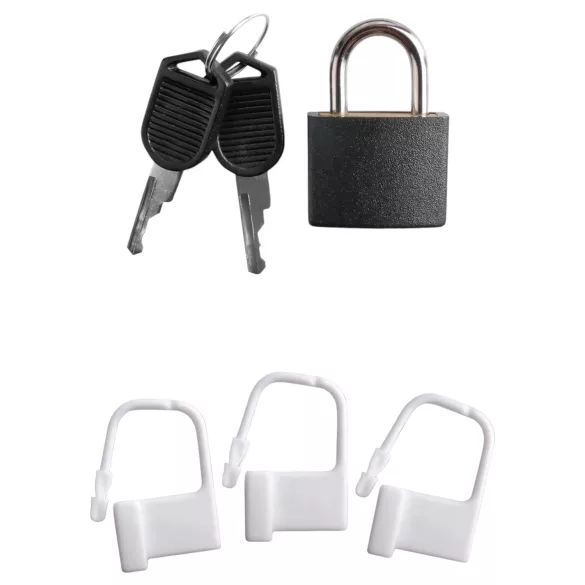 Pipedream Anal Fantasy Elite - plug anal et cage pénienne (noir)