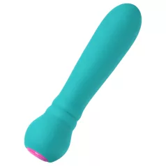 FemmeFunn - mini vibromasseur puissant - silicone turquoise