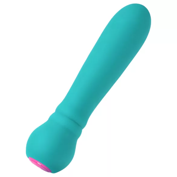 FemmeFunn - mini vibromasseur puissant - silicone turquoise