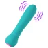 FemmeFunn - mini vibromasseur puissant - silicone turquoise
