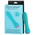 FemmeFunn - mini vibromasseur puissant - silicone turquoise
