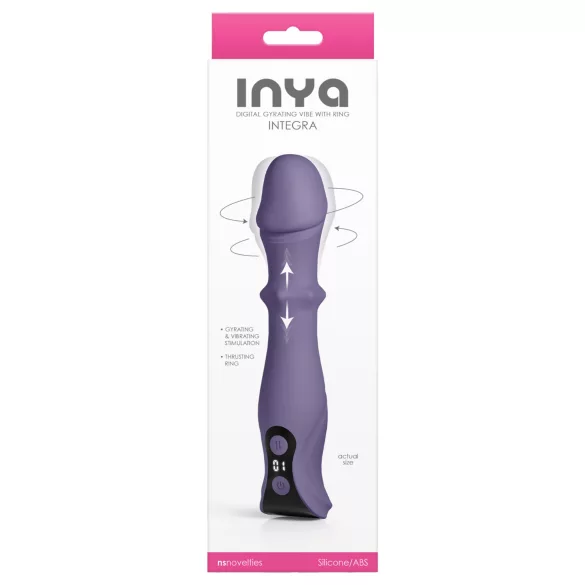 NS Novelties - vibromasseur rotatif à piston - silicone violet