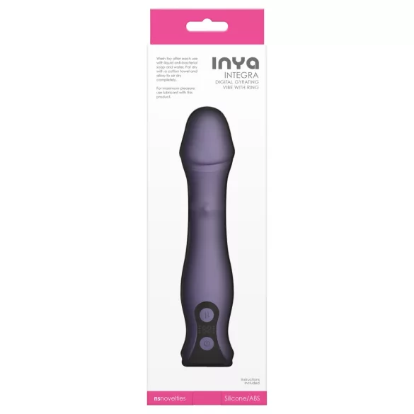 NS Novelties - vibromasseur rotatif à piston - silicone violet