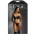 Edge By Fantasy - ensemble lingerie homme effet cuir - noir - L/XL