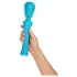 FemmeFunn - vibromasseur wand XL - puissant - silicone turquoise