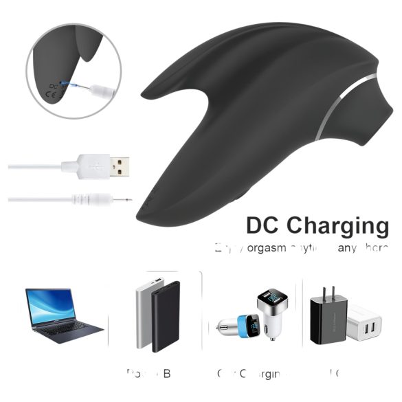 AlvUp - stimulateur clitoridien à ondes pulsées - noir