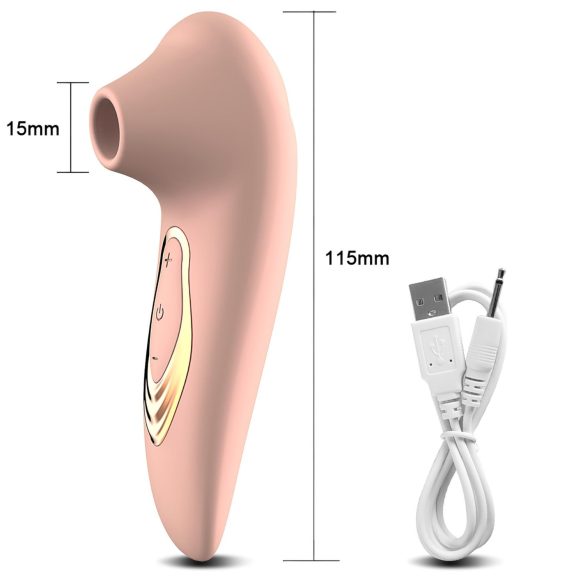 AlvUp - stimulateur clitoridien à ondes air - vibrateur - rose