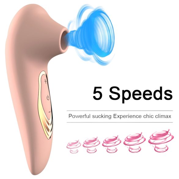 AlvUp - stimulateur clitoridien à ondes air - vibrateur - rose