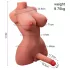 XISE Hermosa Lady Boy - torse réaliste vibrant avec fonction va-et-vient