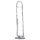 Addiction Crystal - gode ventouse - transparent - 20 cm