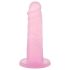 Addiction Coctails - gode ventouse - réaliste - silicone rose