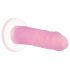 Addiction Coctails - gode ventouse - réaliste - silicone rose