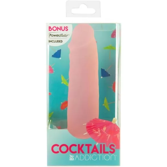 Addiction Cocktails - godemichet à ventouse (pêche)