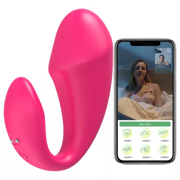 AlvUp - œuf vibrant - télécommande sans fil - silicone rose