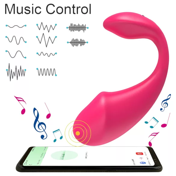 AlvUp - œuf vibrant - télécommande sans fil - silicone rose