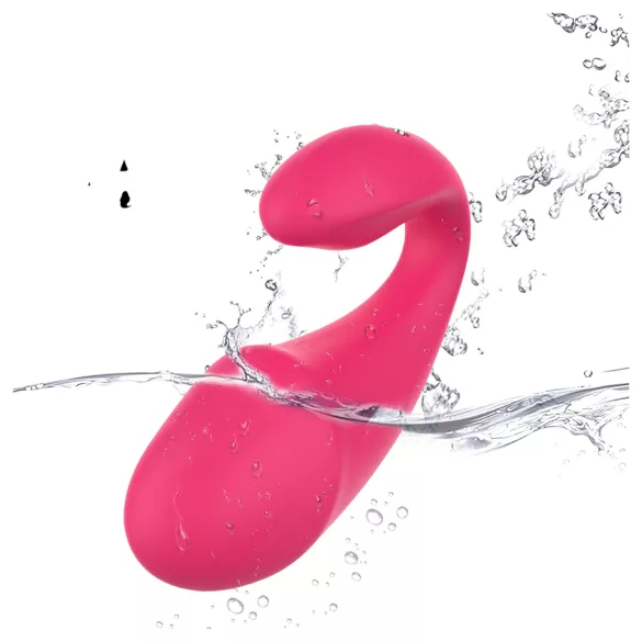 AlvUp - œuf vibrant - télécommande sans fil - silicone rose