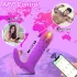 AlvUp - plug anal vibrant connecté - silicone violet
