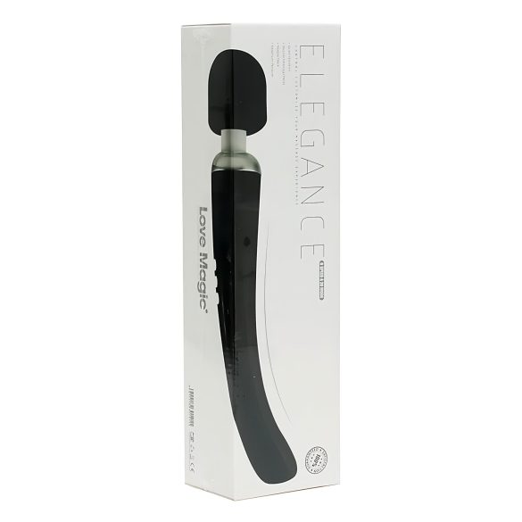 Love Magic - Wand masseur vibrant rechargeable - silicone noir