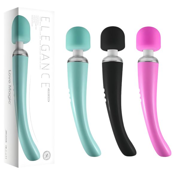 Love Magic - Wand masseur vibrant rechargeable - silicone noir