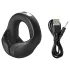 AlvUp - anneau pénien vibrant - silicone noir