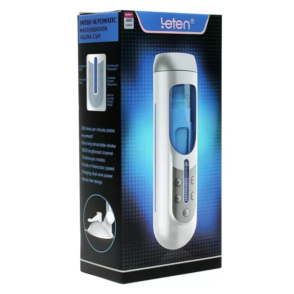 LETEN SM380 - masturbateur automatique va-et-vient rechargeable