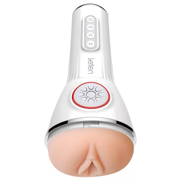 LETEN SM340 - masturbateur vibrant et aspirant avec sons - rechargeable