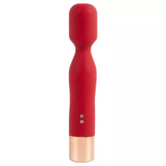  Lonely Charming - vibromasseur wand sans fil rechargeable - silicone rouge