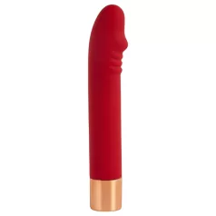   Charming Vibe Dick - vibromasseur point G rechargeable - silicone rouge
