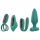 Sex HD - coffret 4 pièces vibromasseur rechargeable télécommandé - vert