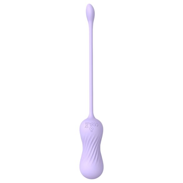Sex HD - œuf vibrant va-et-vient - silicone violet
