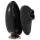 Sex HD Mirror - vibromasseur langue chauffant - silicone noir