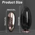Sex HD Mirror - vibromasseur langue chauffant - silicone noir