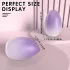 Sex HD - stimulateur tétons et clitoris 2en1 - silicone violet