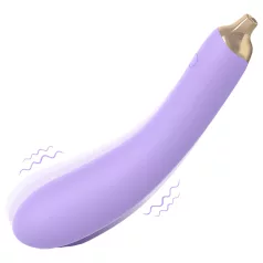 Sex HD - vibromasseur aubergine - silicone violet