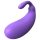 Sex HD - œuf vibrant forme aubergine - silicone violet