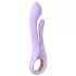 Sex HD Kaethe - vibromasseur rabbit avec stimulateur clitoris - silicone violet