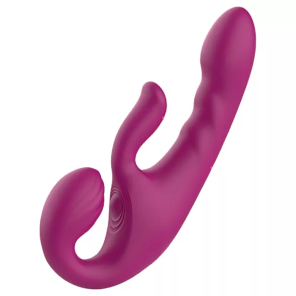SEX HD Co-op Bliss - vibromasseur harnais avec stimulateur clitoris