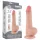 Lovetoy Sliding-Skin - gode ceinture avec testicules - double couche 20 cm