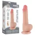 Lovetoy Sliding-Skin - gode ceinture avec testicules - double couche 20 cm