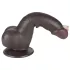 Lovetoy Sliding-Skin - gode ceinture avec testicules - double couche