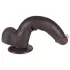 Lovetoy Sliding-Skin - gode ce ventouse réaliste double couche - 20,8cm - marron
