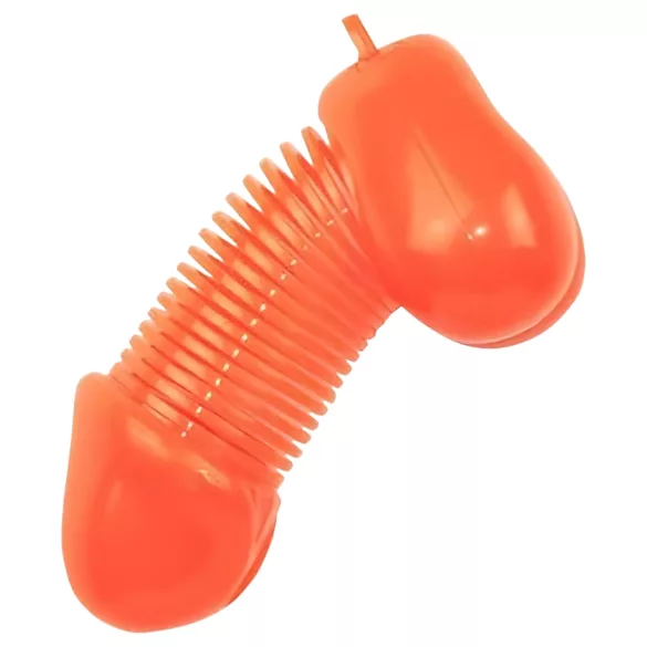 Roomfun - porte-clés pénis comique (orange)