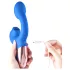 Magic Motion Magic Ponder - vibromasseur rabbit 2 en 1 - silicone bleu