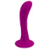 Pretty Love Baile - plug anal courbé ventouse - silicone rose